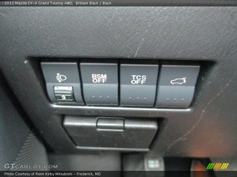Brilliant Black / Black 2011 Mazda CX-9 Grand Touring AWD