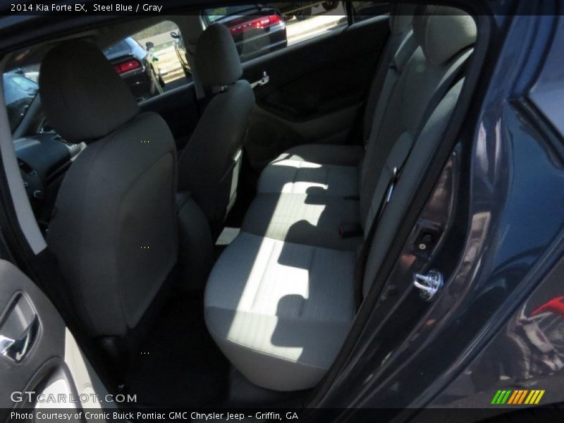 Steel Blue / Gray 2014 Kia Forte EX