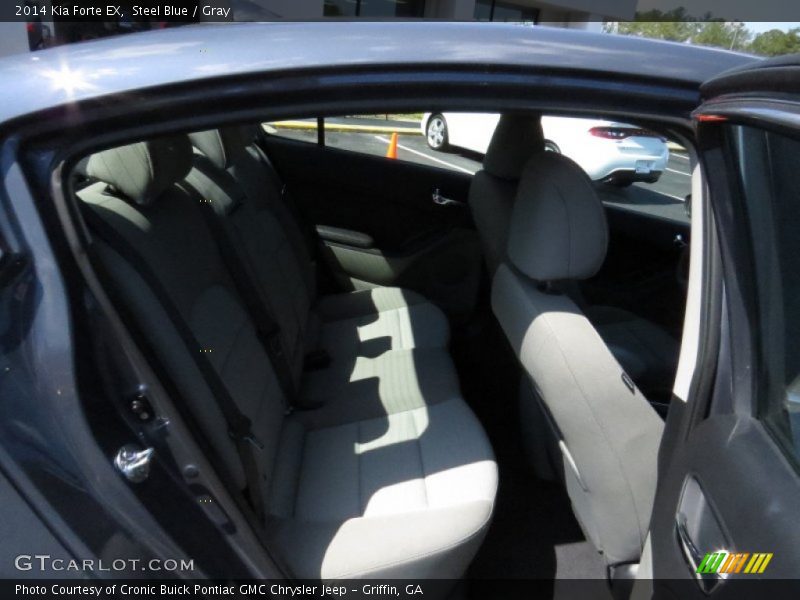 Steel Blue / Gray 2014 Kia Forte EX