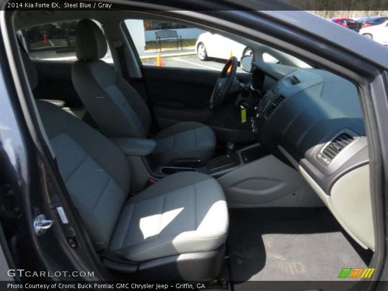 Steel Blue / Gray 2014 Kia Forte EX