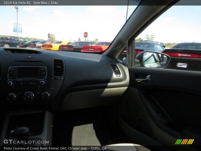 Steel Blue / Gray 2014 Kia Forte EX
