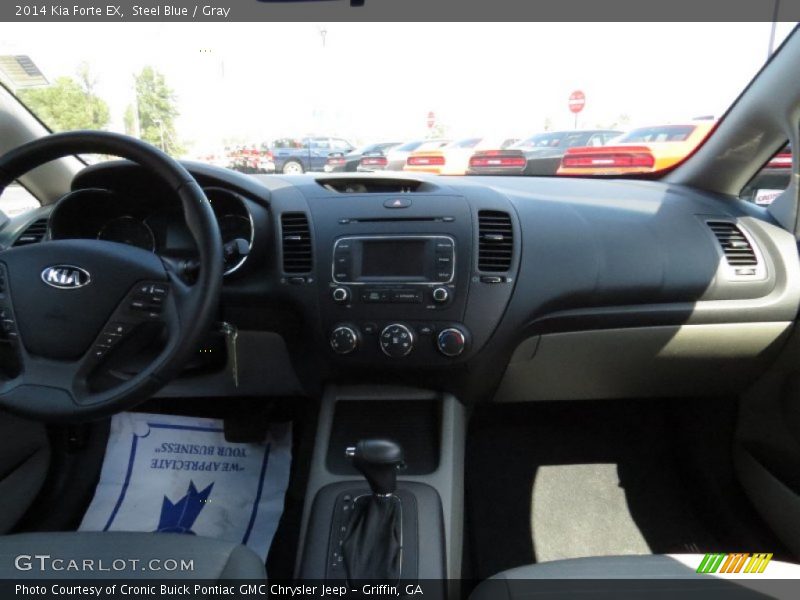 Steel Blue / Gray 2014 Kia Forte EX
