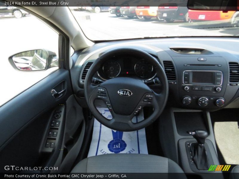 Steel Blue / Gray 2014 Kia Forte EX