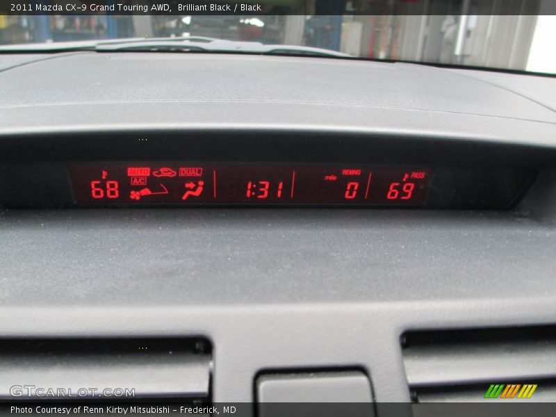 Brilliant Black / Black 2011 Mazda CX-9 Grand Touring AWD