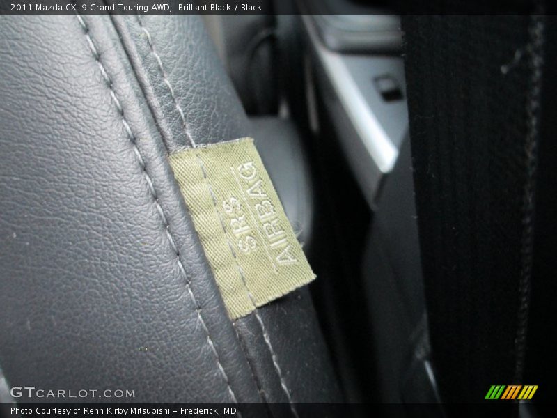 Brilliant Black / Black 2011 Mazda CX-9 Grand Touring AWD