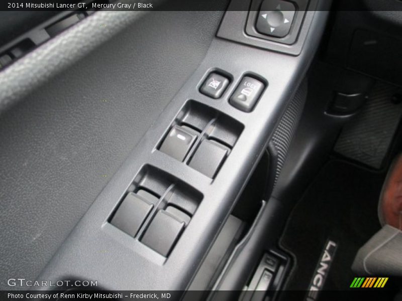Mercury Gray / Black 2014 Mitsubishi Lancer GT