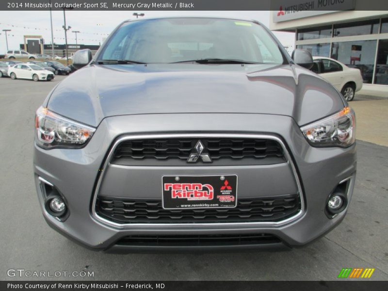 Mercury Gray Metallic / Black 2014 Mitsubishi Outlander Sport SE