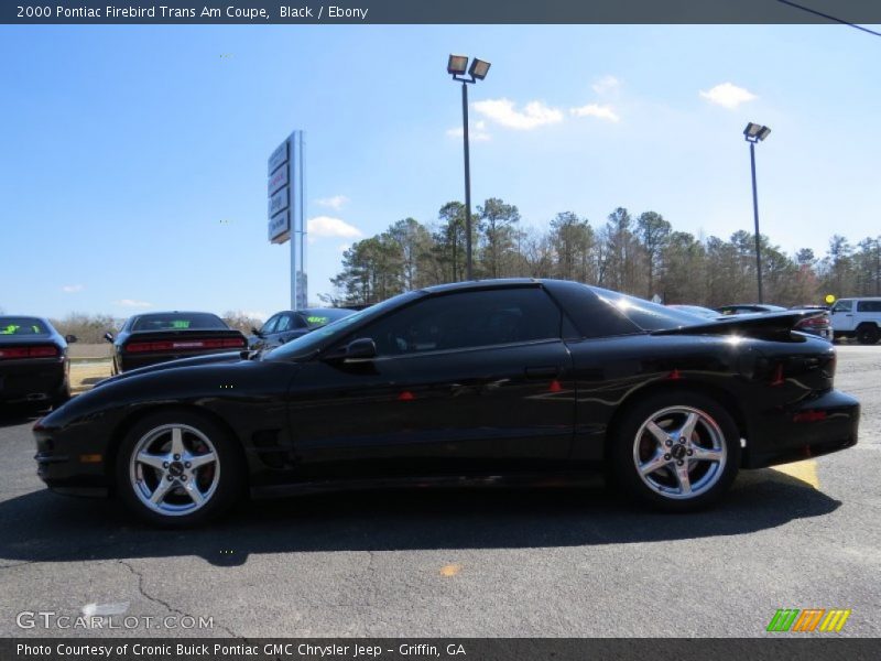 Black / Ebony 2000 Pontiac Firebird Trans Am Coupe