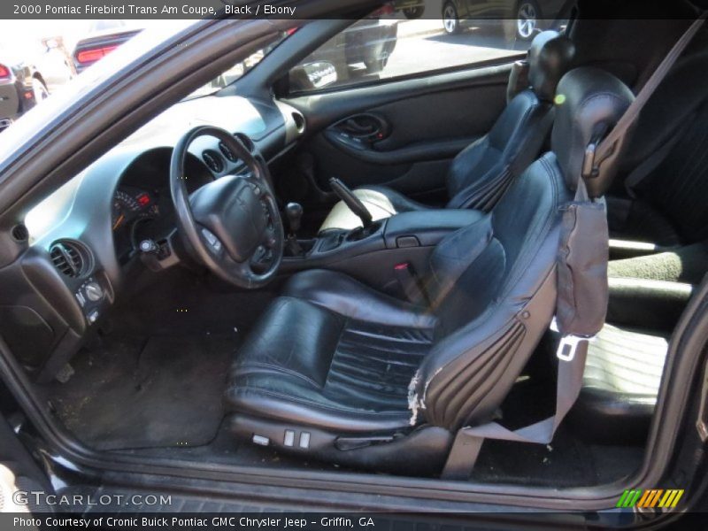 Black / Ebony 2000 Pontiac Firebird Trans Am Coupe