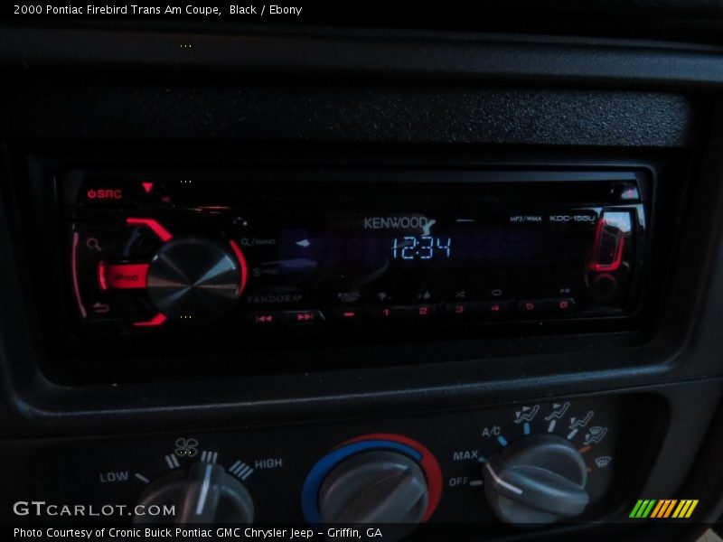 Black / Ebony 2000 Pontiac Firebird Trans Am Coupe