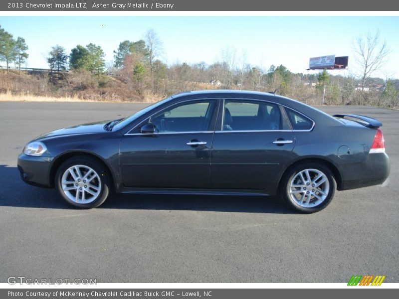 Ashen Gray Metallic / Ebony 2013 Chevrolet Impala LTZ