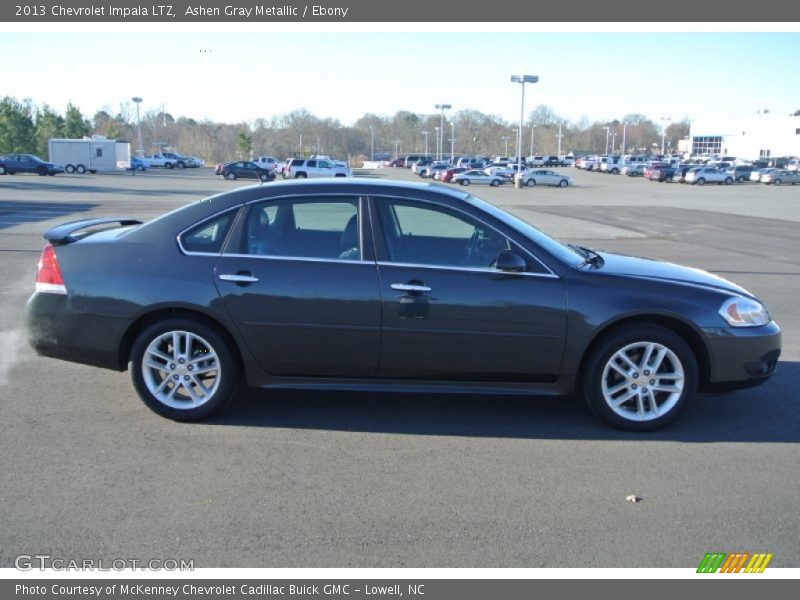 Ashen Gray Metallic / Ebony 2013 Chevrolet Impala LTZ