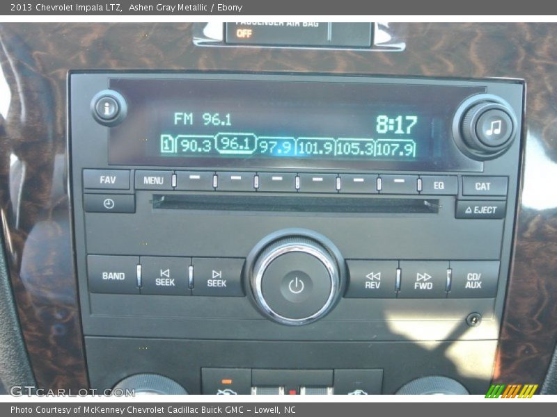 Ashen Gray Metallic / Ebony 2013 Chevrolet Impala LTZ