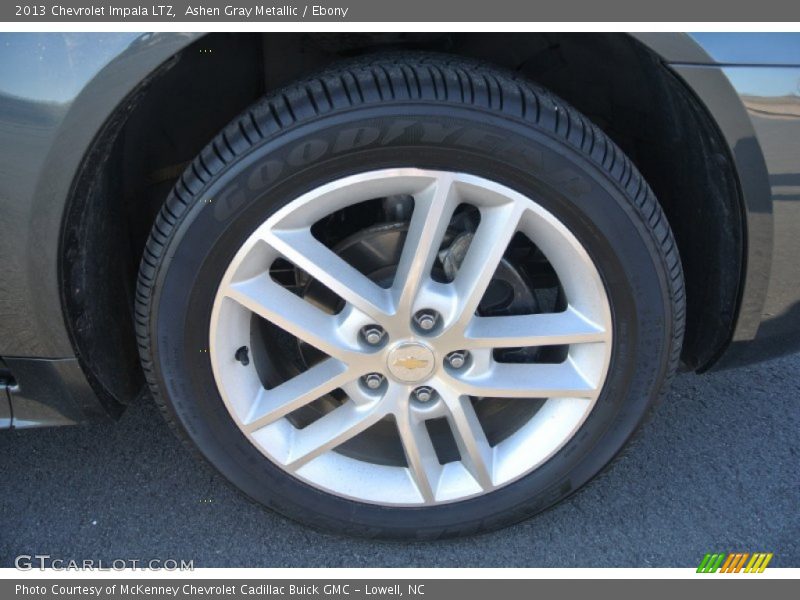 Ashen Gray Metallic / Ebony 2013 Chevrolet Impala LTZ