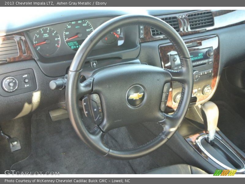 Ashen Gray Metallic / Ebony 2013 Chevrolet Impala LTZ
