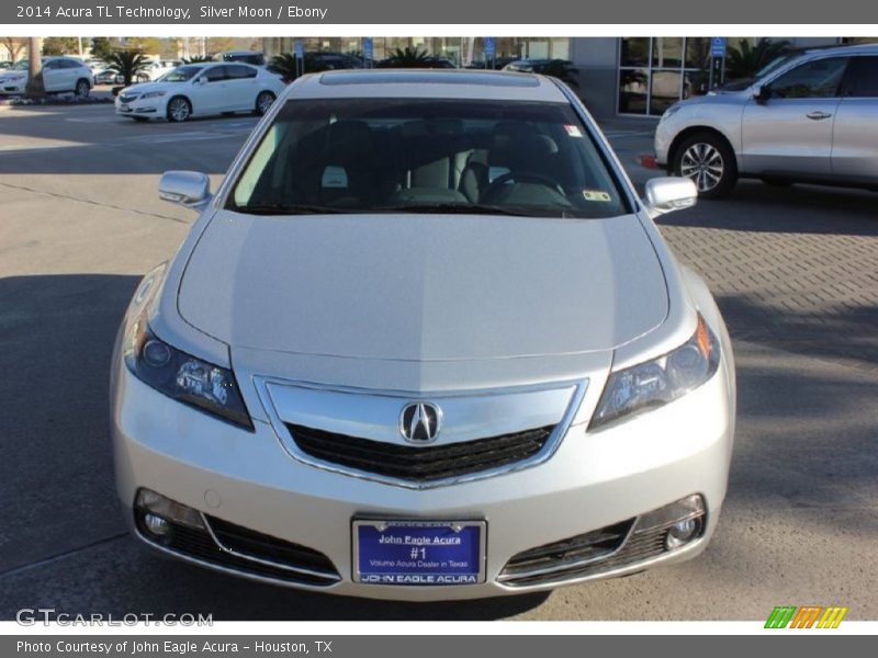 Silver Moon / Ebony 2014 Acura TL Technology