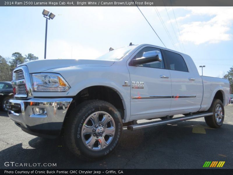 Front 3/4 View of 2014 2500 Laramie Mega Cab 4x4