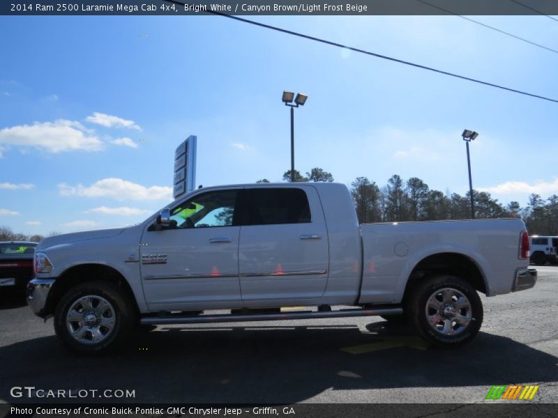  2014 2500 Laramie Mega Cab 4x4 Bright White