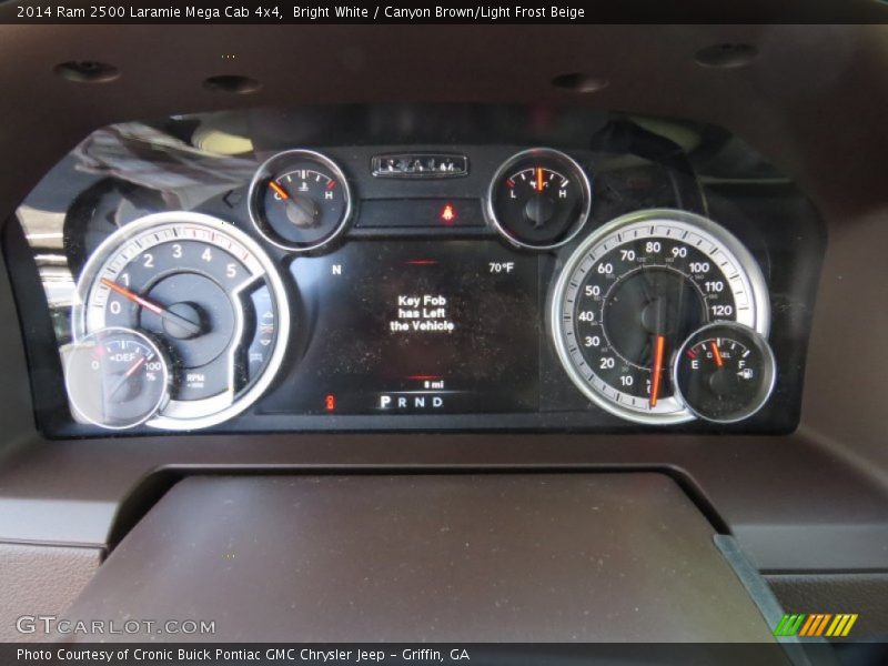  2014 2500 Laramie Mega Cab 4x4 Laramie Mega Cab 4x4 Gauges