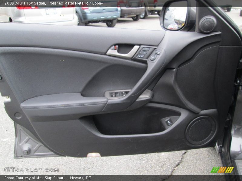 Polished Metal Metallic / Ebony 2009 Acura TSX Sedan