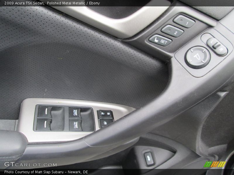 Polished Metal Metallic / Ebony 2009 Acura TSX Sedan