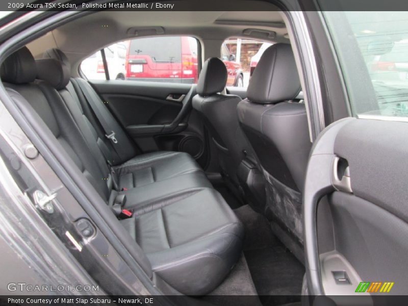 Polished Metal Metallic / Ebony 2009 Acura TSX Sedan