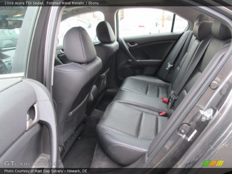 Polished Metal Metallic / Ebony 2009 Acura TSX Sedan