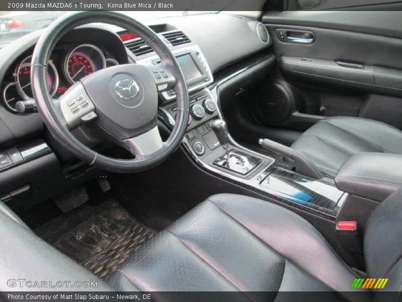  2009 MAZDA6 s Touring Black Interior