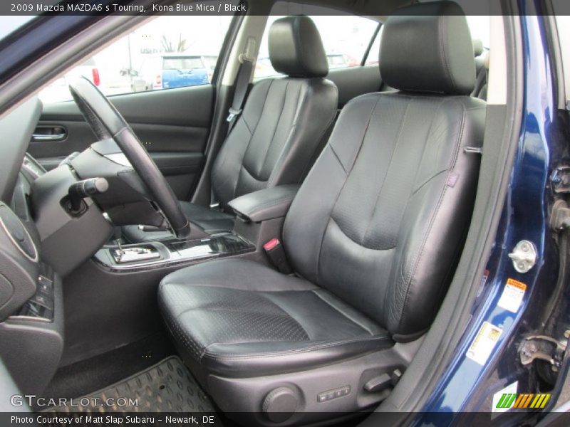 Front Seat of 2009 MAZDA6 s Touring