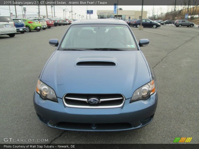 Atlantic Blue Pearl / Taupe 2005 Subaru Legacy 2.5 GT Limited Sedan