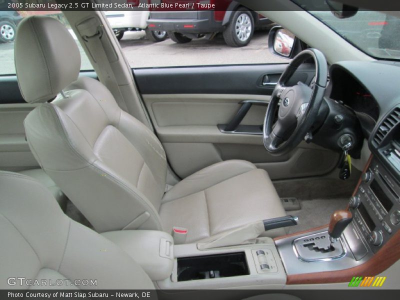 Atlantic Blue Pearl / Taupe 2005 Subaru Legacy 2.5 GT Limited Sedan
