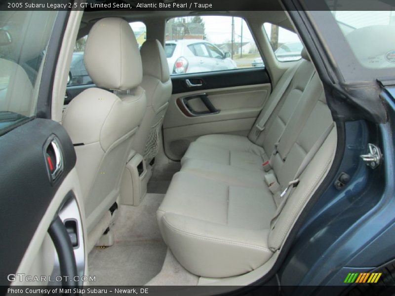 Atlantic Blue Pearl / Taupe 2005 Subaru Legacy 2.5 GT Limited Sedan
