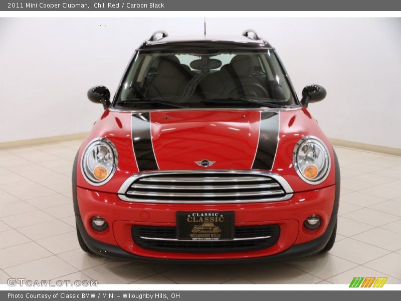 Chili Red / Carbon Black 2011 Mini Cooper Clubman