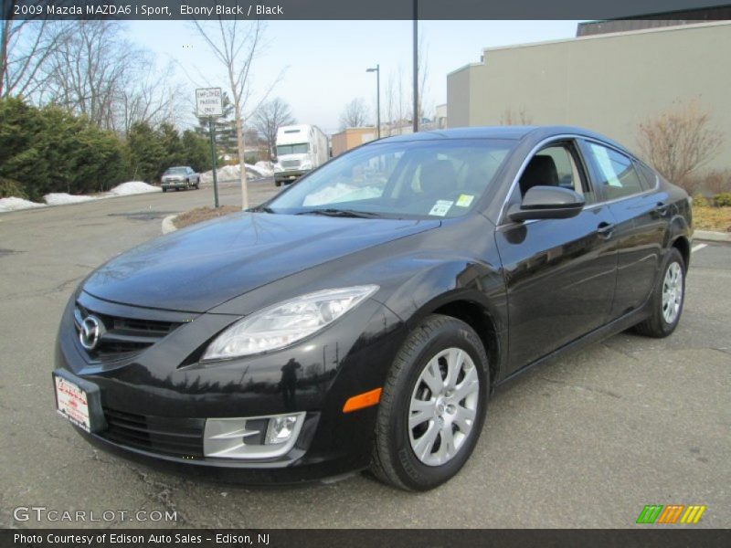 Ebony Black / Black 2009 Mazda MAZDA6 i Sport