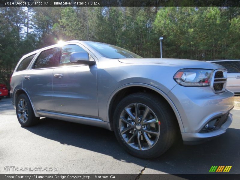 Billet Silver Metallic / Black 2014 Dodge Durango R/T