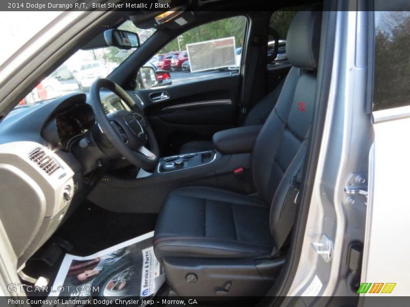 Billet Silver Metallic / Black 2014 Dodge Durango R/T