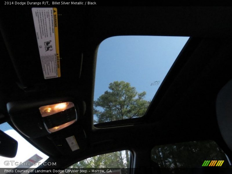 Billet Silver Metallic / Black 2014 Dodge Durango R/T