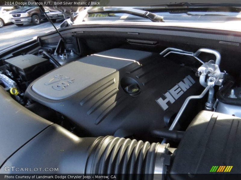 Billet Silver Metallic / Black 2014 Dodge Durango R/T