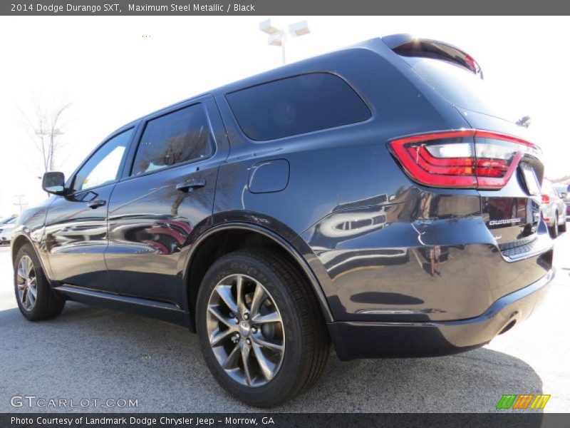 Maximum Steel Metallic / Black 2014 Dodge Durango SXT