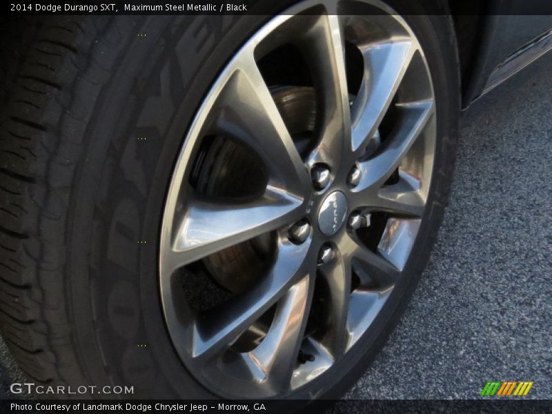 Maximum Steel Metallic / Black 2014 Dodge Durango SXT