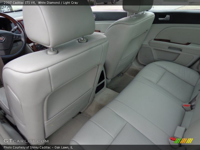 White Diamond / Light Gray 2007 Cadillac STS V6