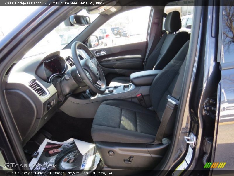 Maximum Steel Metallic / Black 2014 Dodge Durango SXT