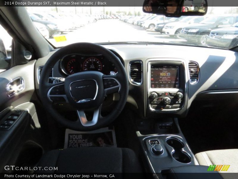 Maximum Steel Metallic / Black 2014 Dodge Durango SXT