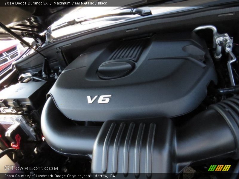Maximum Steel Metallic / Black 2014 Dodge Durango SXT