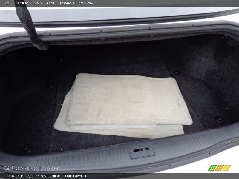 White Diamond / Light Gray 2007 Cadillac STS V6
