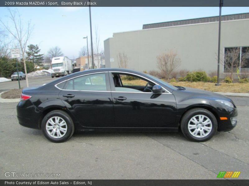 Ebony Black / Black 2009 Mazda MAZDA6 i Sport