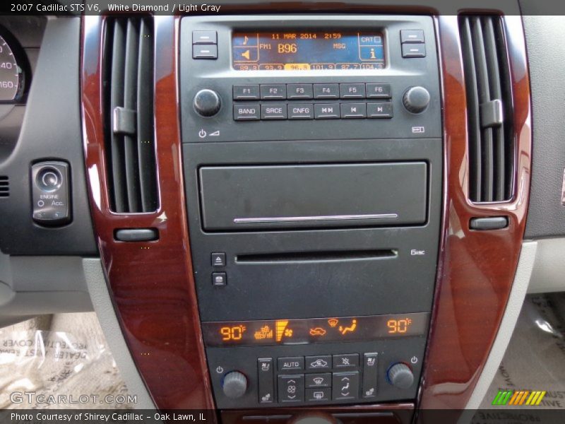 White Diamond / Light Gray 2007 Cadillac STS V6