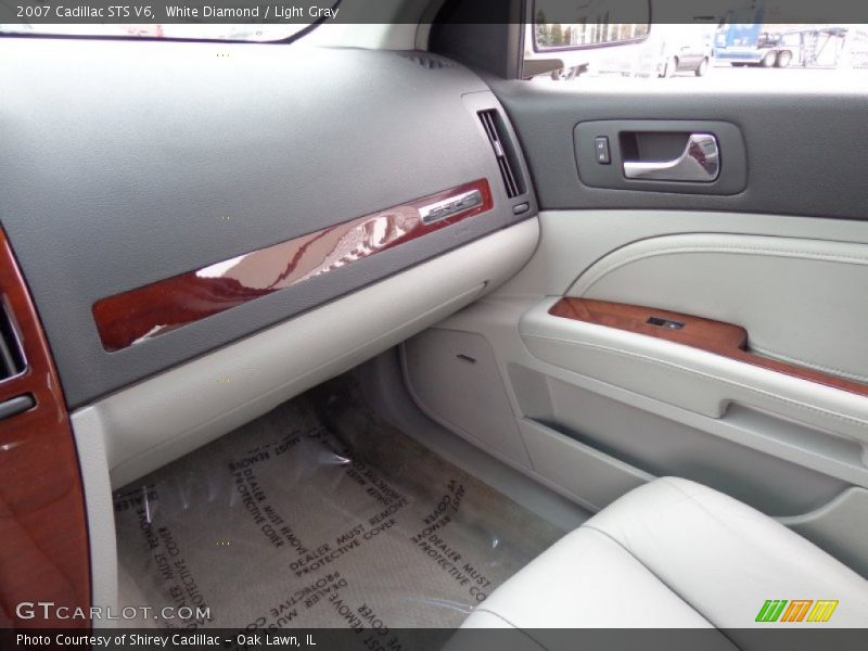 White Diamond / Light Gray 2007 Cadillac STS V6