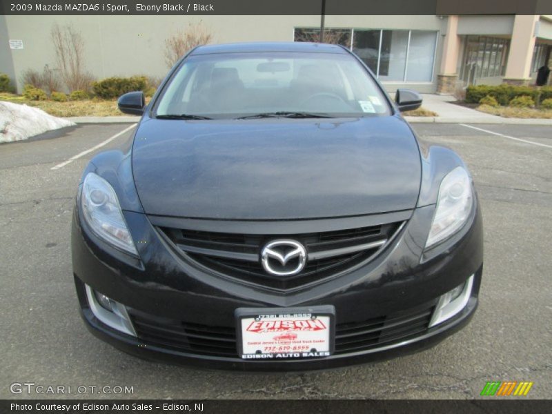 Ebony Black / Black 2009 Mazda MAZDA6 i Sport