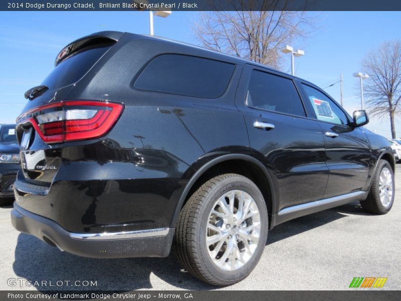 Brilliant Black Crystal Pearl / Black 2014 Dodge Durango Citadel